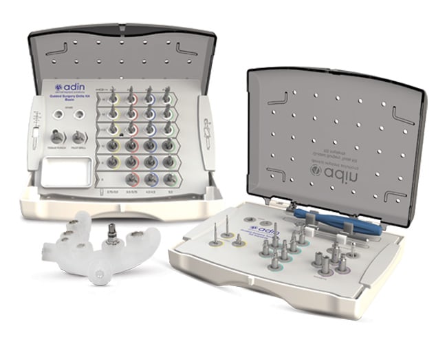 Aesthetic Anterior Implant Restoration: Using Adin guide